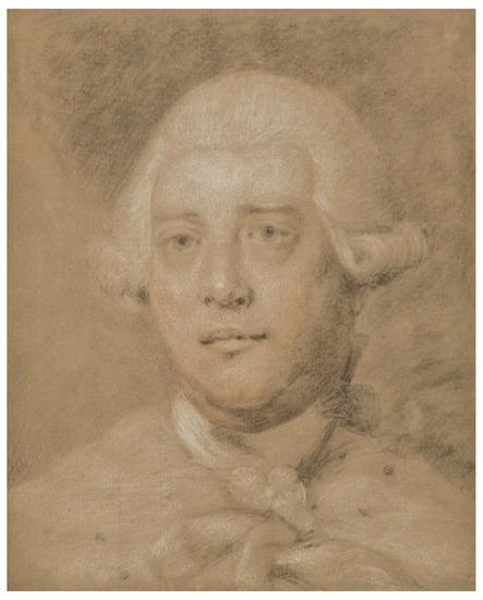 Appraisal: Francis Cotes - Portrait of His Majesty George III Black