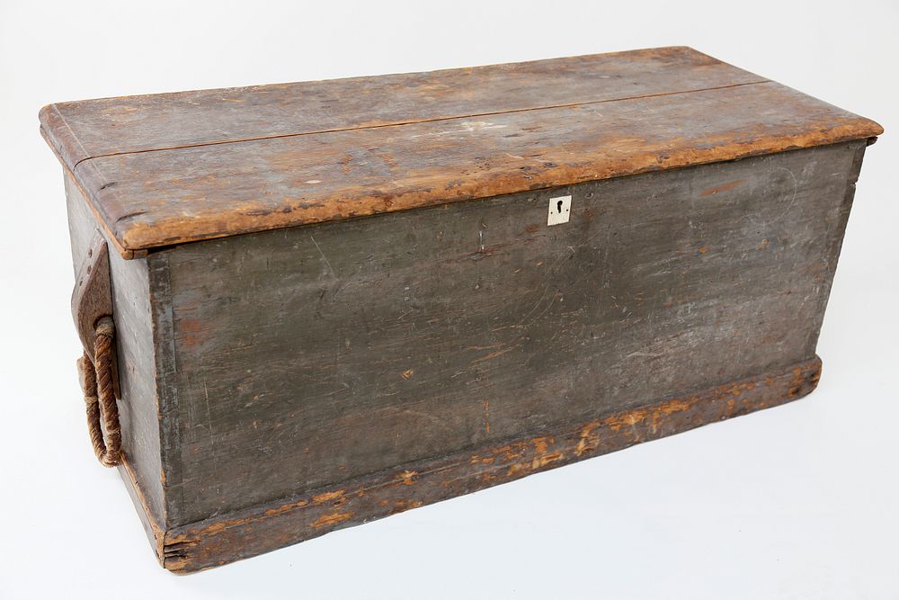 Appraisal: Captain James Cary Nantucket Sea Chest circa Captain James Cary