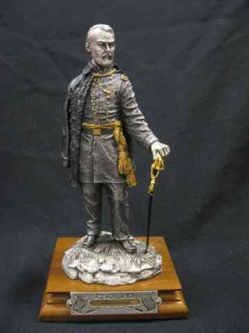 Appraisal: Chilmark Pewter Civil War Figurine ''Philip Sheridan'' by Francis Barnum