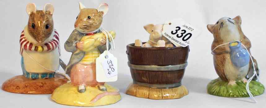 Appraisal: Beswick Beatrix Potter Figures Yock Yock in the Tub Johnny