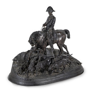 Appraisal: After Pierre-Jules Mene French - Valet de Chasse Louis XV