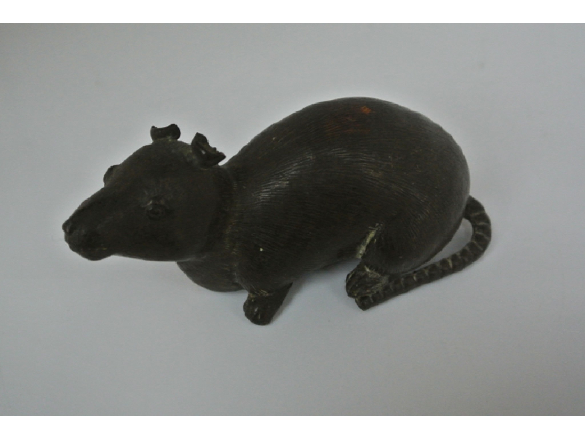 Appraisal: An oriental figure of a rat cm