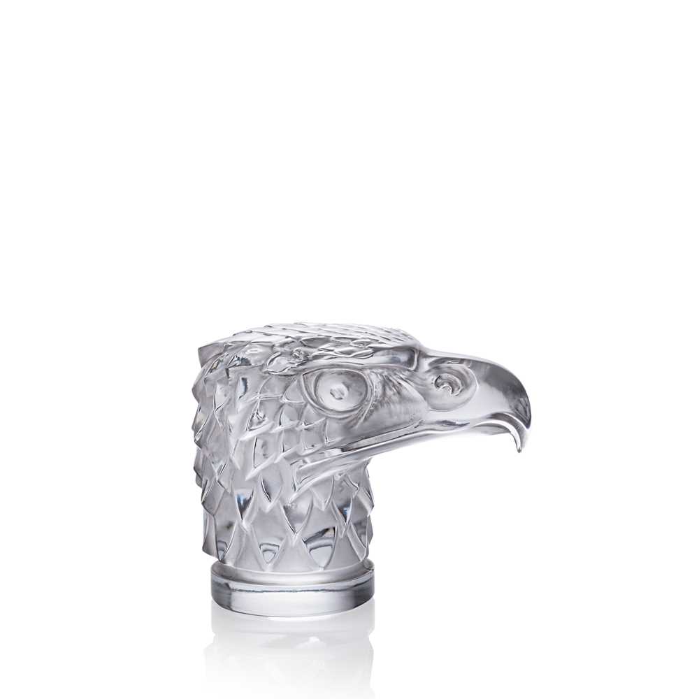 Appraisal: REN LALIQUE FRENCH - T TE D'AIGLE CAR MASCOT NO