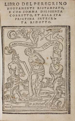 Appraisal: CAVICEO JACOPO Il Peregrino Title within woodcut architectural border full-page