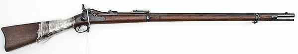 Appraisal: U S Springfield Armory Model Trapdoor Rifle - cal barrel