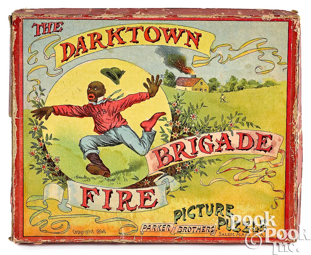 Appraisal: Parker Brothers Darktown Fire Brigade puzzle Parker Brothers Darktown Fire