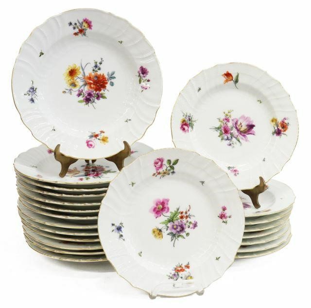 Appraisal: lot of German porcelain plates KPM Konigliche Porzellan-Manufaktur Berlin each