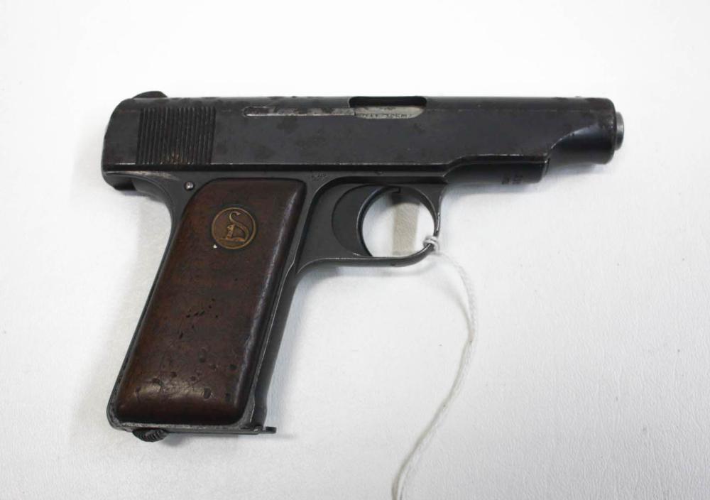 Appraisal: ORTGIES POCKET MODEL SEMI AUTOMATIC PISTOL mm acp caliber barrel