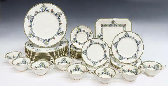 Appraisal: lot of English porcelain dinner service Royal Worcester in the