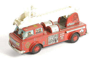 Appraisal: SH Toys Japan battery operated Fire Engine - large scale