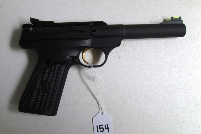 Appraisal: BROWNING BUCK MARK SEMI AUTOMATIC PISTOL lr caliber heavy barrel