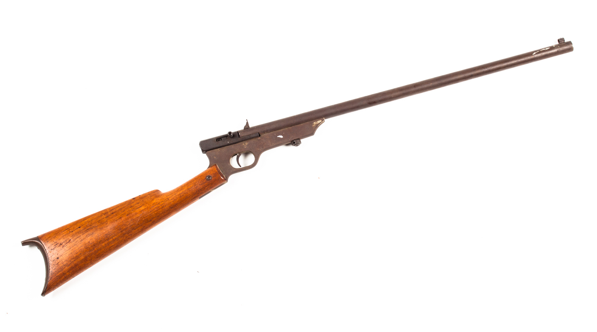 Appraisal: Quackenbush caliber Safety Cartridge rifle single-shot swivel breach action circa