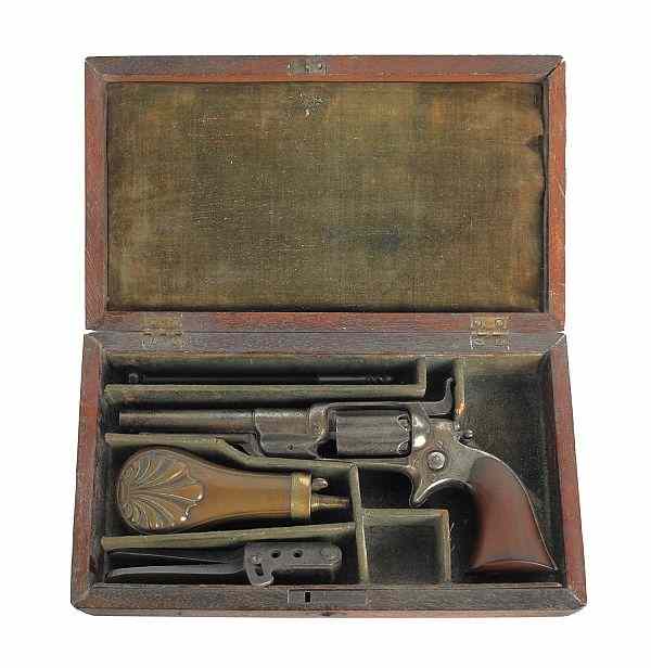 Appraisal: Colt Root pocket percussion revolver model A cal with a