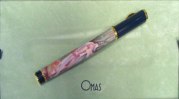 Appraisal: OMAS Giacomo Casanova Silver Limited Edition Fountain Pen This pen