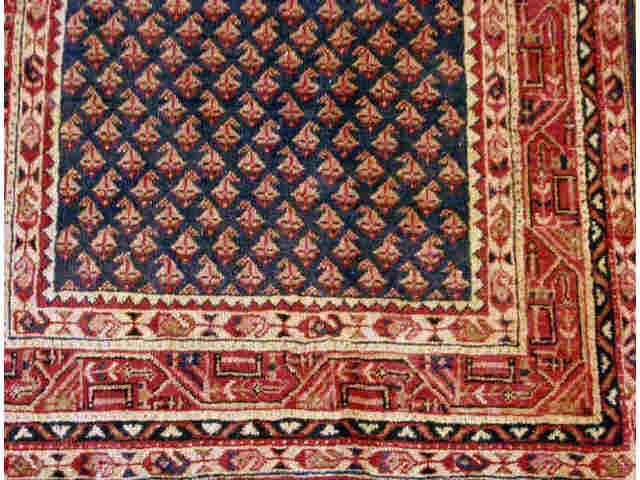 Appraisal: Hand woven tribal Persian runner measures X showing good condition