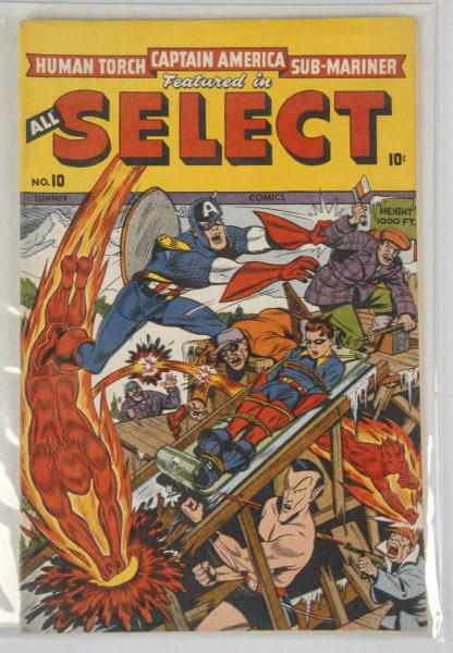 Appraisal: All Select Comics No Description This comic maintains cover gloss