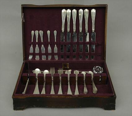 Appraisal: Tiffany Co Partial Flatware Service in the Flemish Pattern