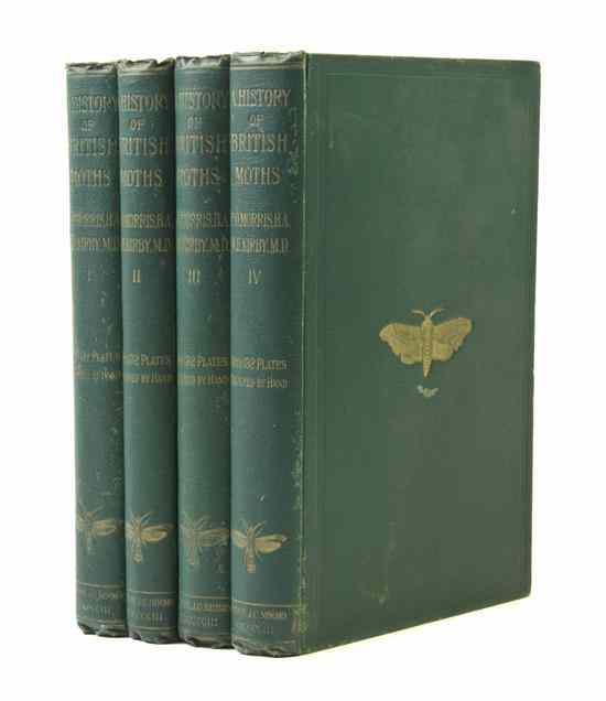 Appraisal: INSECTS MOTHS MORRIS FRANCIS ORPEN A History of British Moths