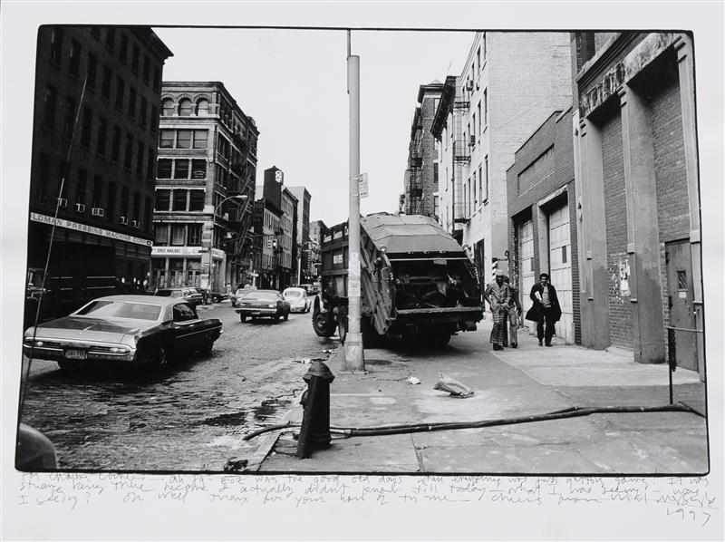 Appraisal: WILL MCBRIDE b SOHO Gelatin silver print dedication at bottom