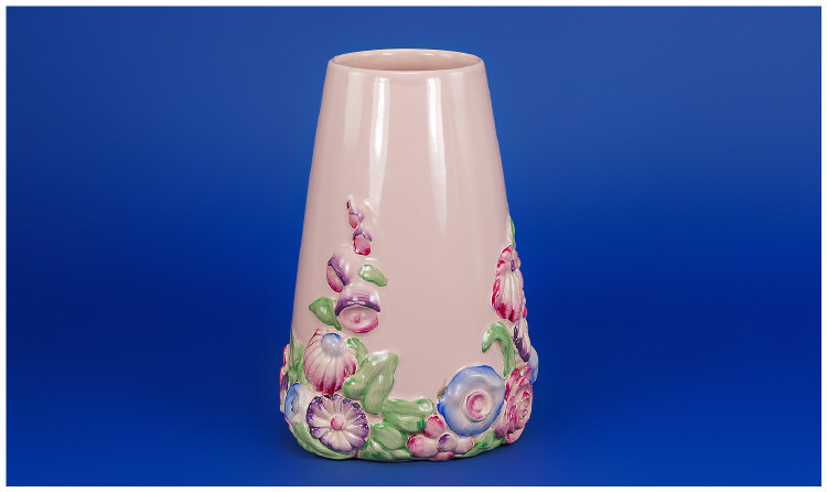 Appraisal: Clarice Cliff Vase in the 'My Garden' Design Bizarre Range