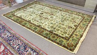 Appraisal: Persian Tabriz carpet Persian Tabriz carpet ' x '