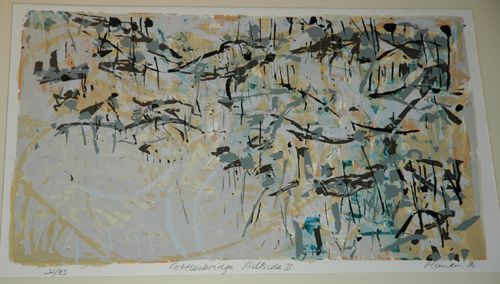 Appraisal: DAVID RANKIN COTTLESBRIDGE HILLSIDE SCREENPRINT