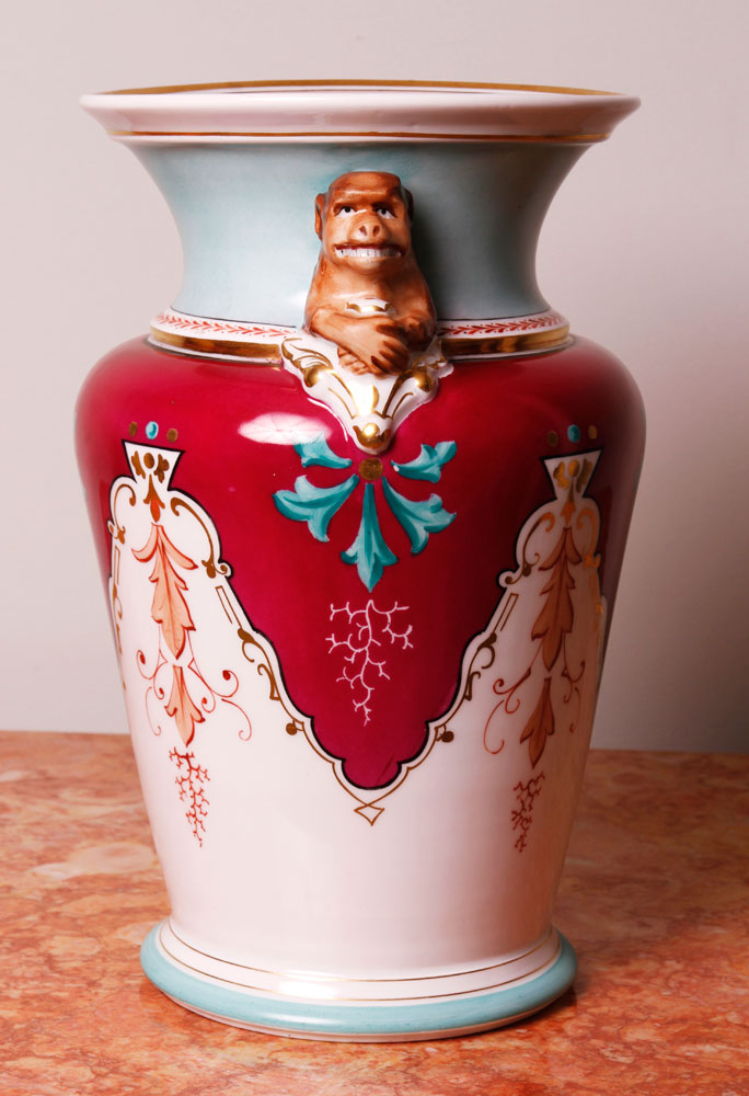 Appraisal: - Union Porcelain Works Vase American porcelain vase Union porcelain