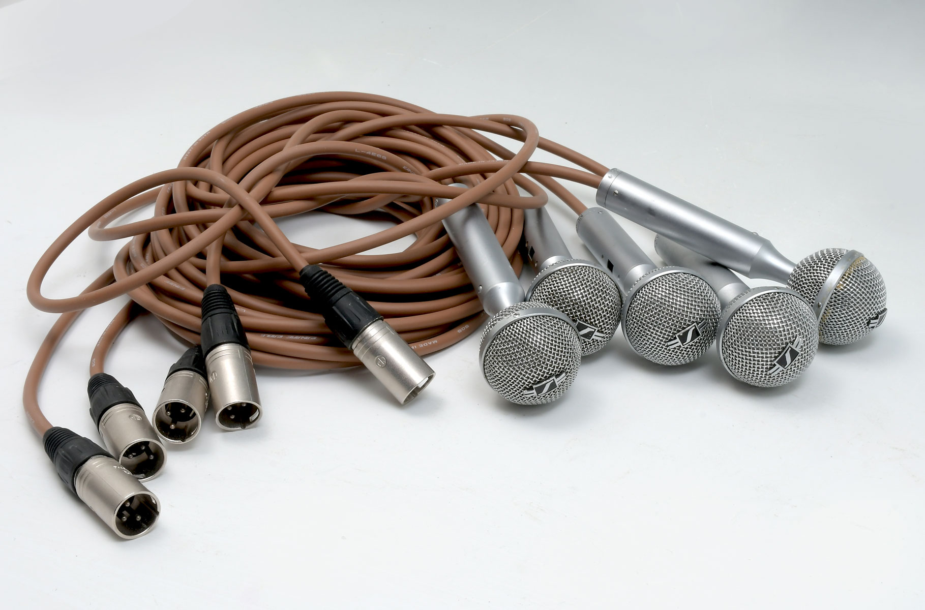 Appraisal: PC SENNHEISER MD S MICROPHONES German circa From the estate