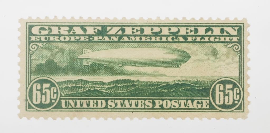 Appraisal: Mint c Zeppelin with some gum issues and hinge remnant