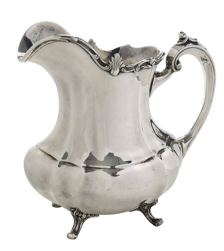 Appraisal: Reed Barton Hampton Court Sterling Water Pitcher American th century