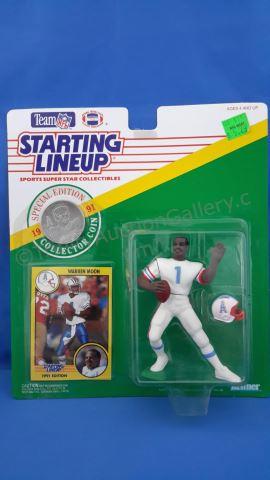 Appraisal: Starting Lineup Warren Moon Action Figure Houston Oilers - With