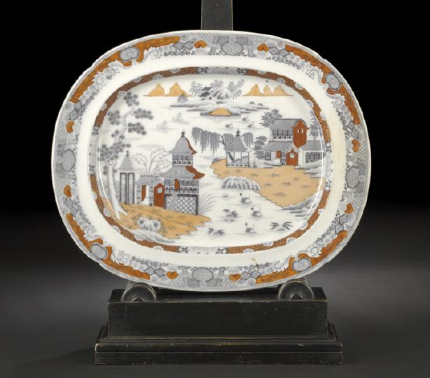 Appraisal: Hammersley and Company Staffordshire Ironstone Roasted Meats Platter fourth quarter