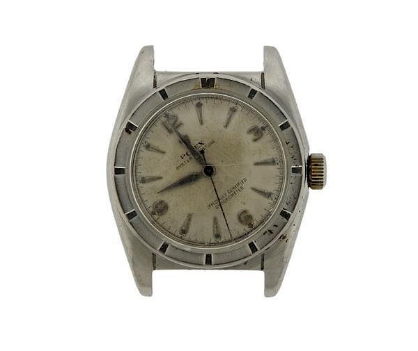 Appraisal: Rolex Bubble Back Stainless Automatic Watch Ref METAL Stainless Steel