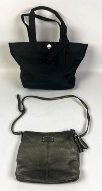 Appraisal: Lot includes new Kate Spade Barbara tote in black flatiron