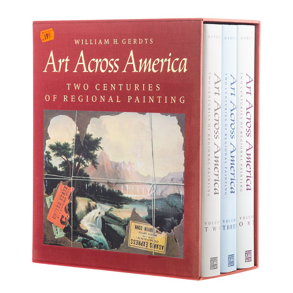 Appraisal: Art Across America Book Set Three volume set in cloth