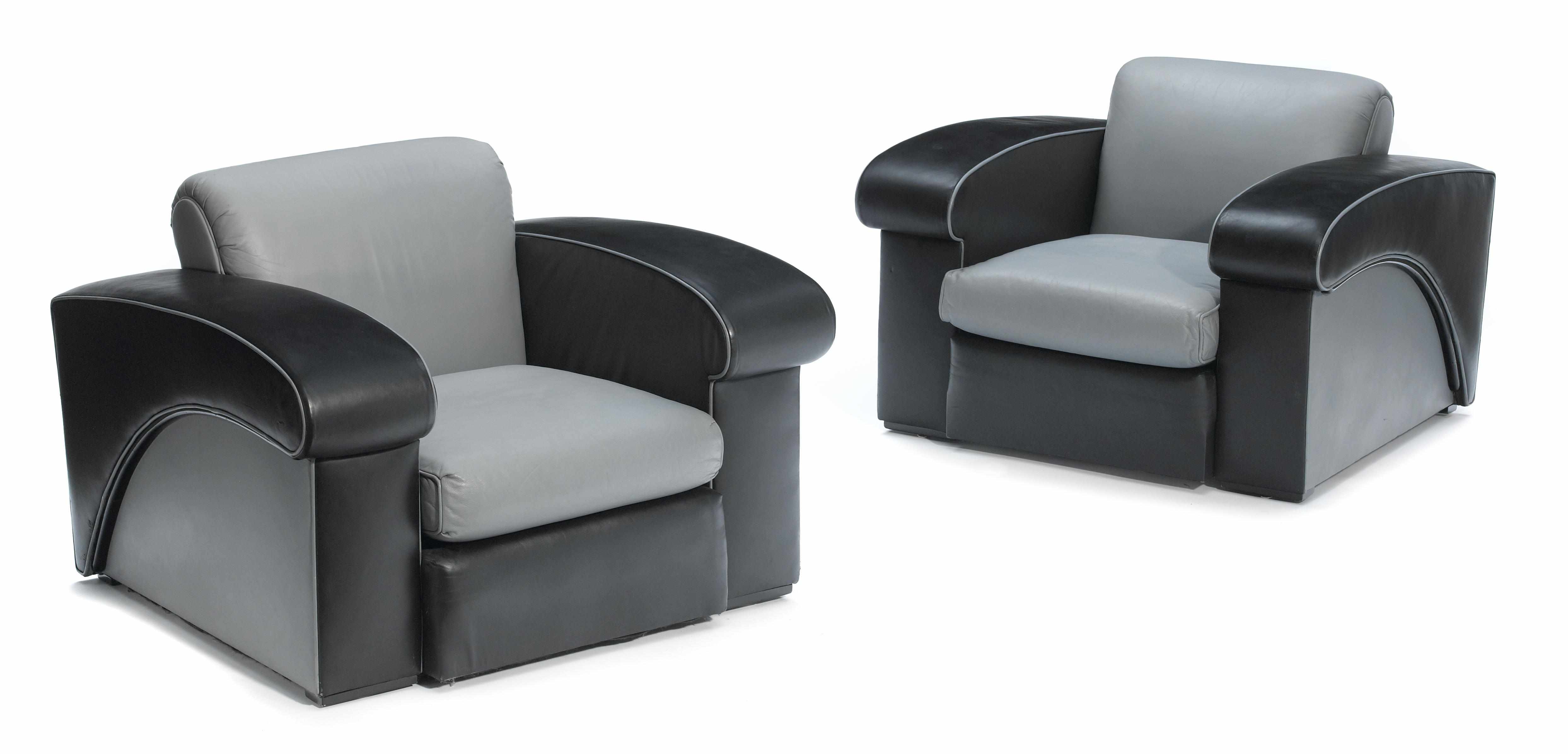 Appraisal: An Art Moderne three piece seating group attributed to Harwell