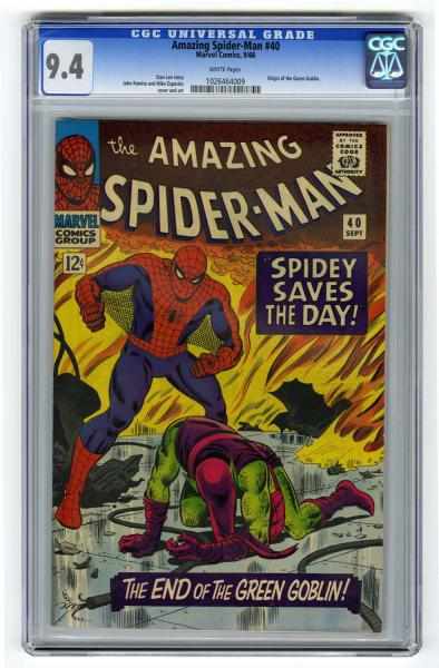 Appraisal: Amazing Spider-Man CGC Marvel Comics Stan Lee story with John