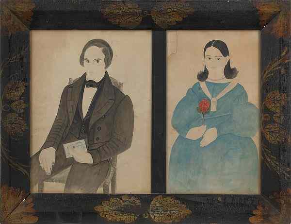 Appraisal: Attributed to Prudence Bedell American b pair of New York