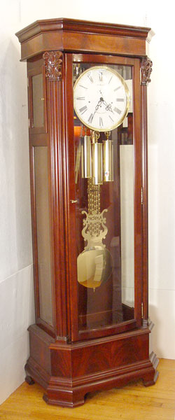 Appraisal: HOWARD MILLER PRESIDENTIAL COLLECTION GRANDFATHER CLOCK Hayes model - floor