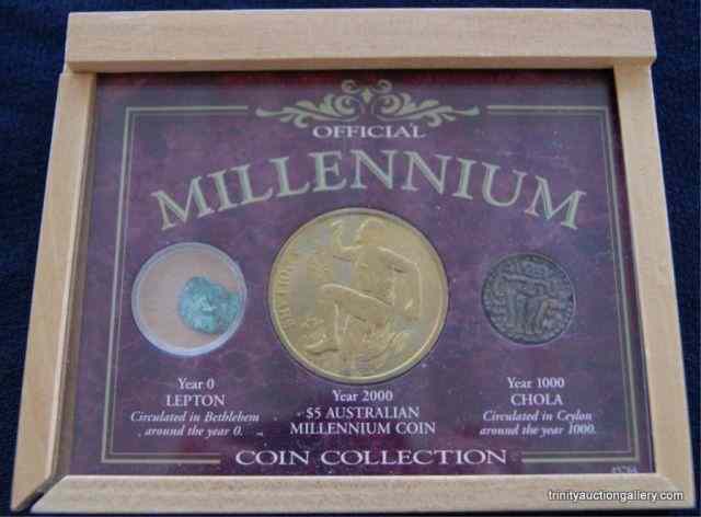 Appraisal: Millennium Coin CollectionThis is a set of three Millennium coins