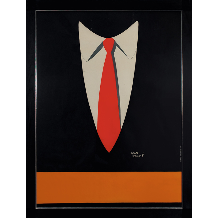 Appraisal: Jean Rouille French th century ''Tie '' c color poster