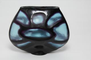 Appraisal: Italian Murano Glass Vase attrib Carlo Scarpa Italian Murano glass