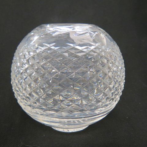 Appraisal: Waterford Cut Crystal Rose Bowl excellent