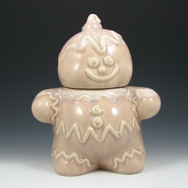 Appraisal: Hull Gingerbread Man Cookie Jar in Sand Gingerbread Man cookie