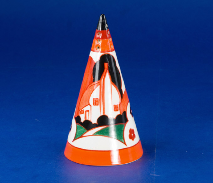 Appraisal: Clarice Cliff by Wedgwood Bizarre Conical Sugar Shaker Centenary Collection