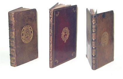 Appraisal: vols French th-Century Armorial Bindings Marsy Abbe Francois Marie de