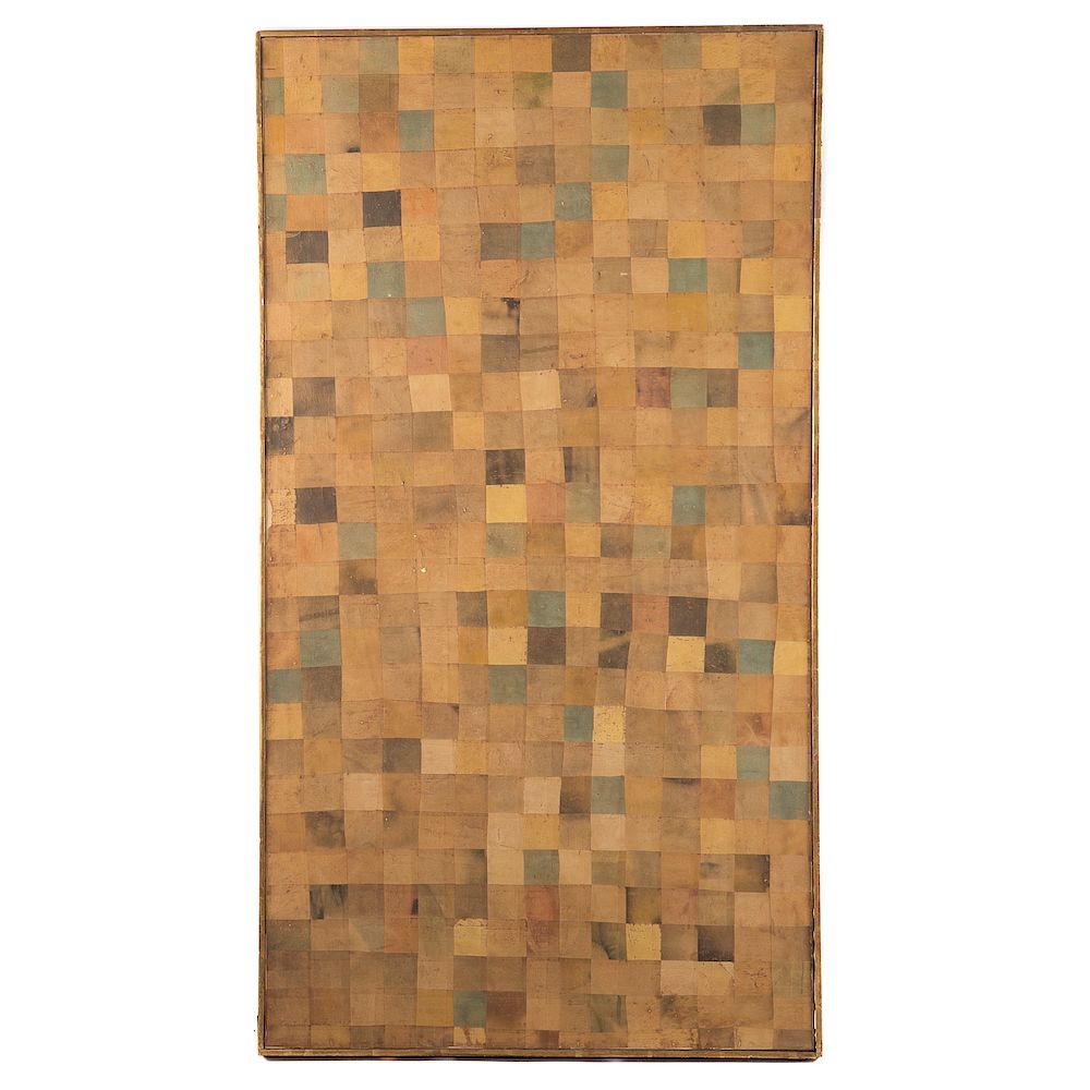 Appraisal: Keith M Martin Game Board American - Mixed media collage