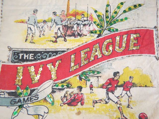 Appraisal: Early Football Item The Ivy League GamesUltra Pink New York