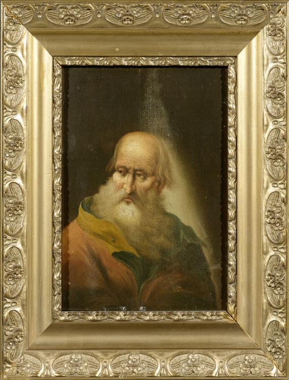 Appraisal: PROBABLY DUTCH th c Portrait of a man Oil on