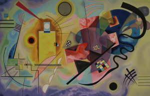 Appraisal: After Wassily Kandinsky - - ''Rouge Jaune Bleue'' published by